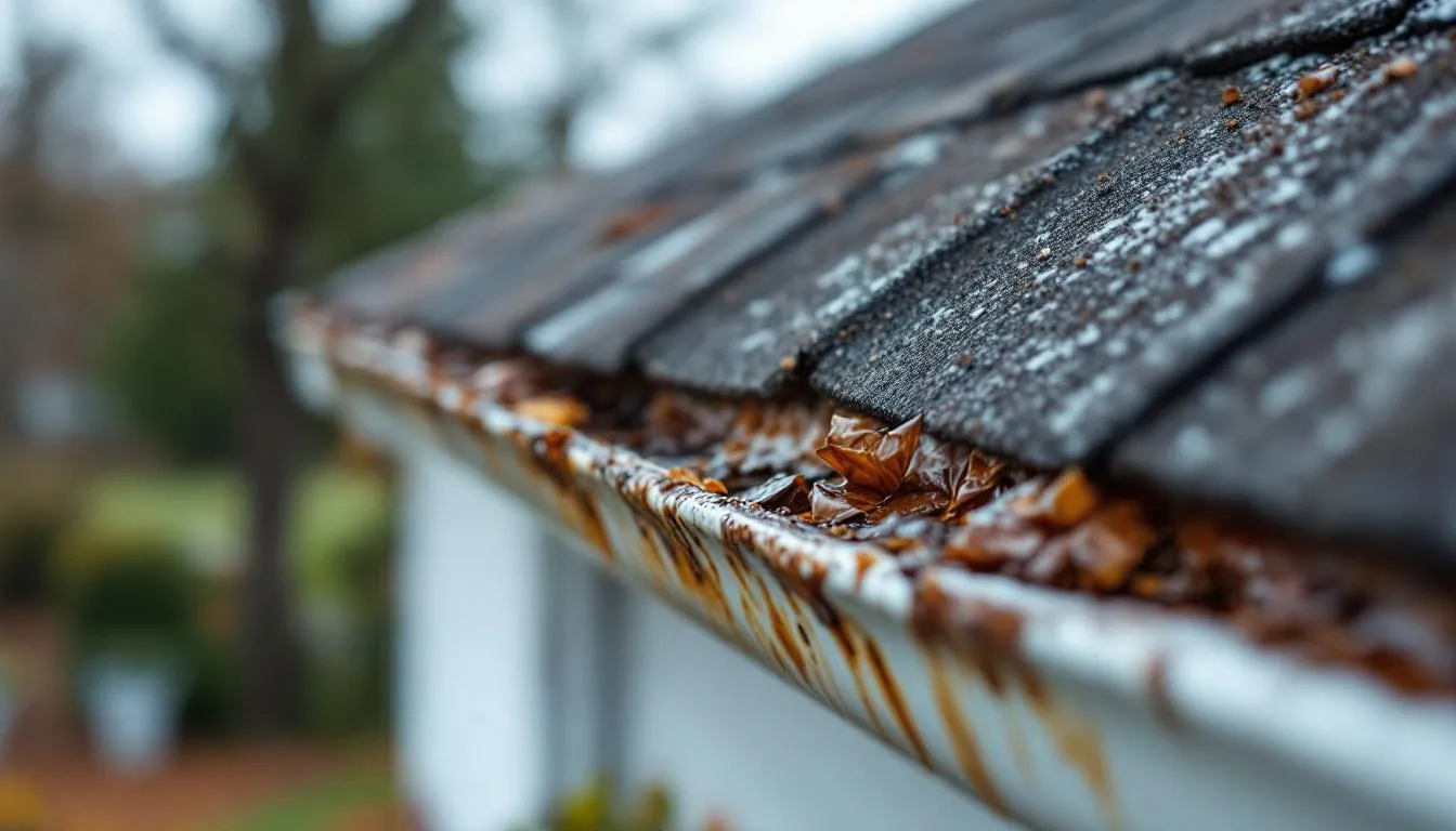 Clogged or Damaged Gutters in Nashville