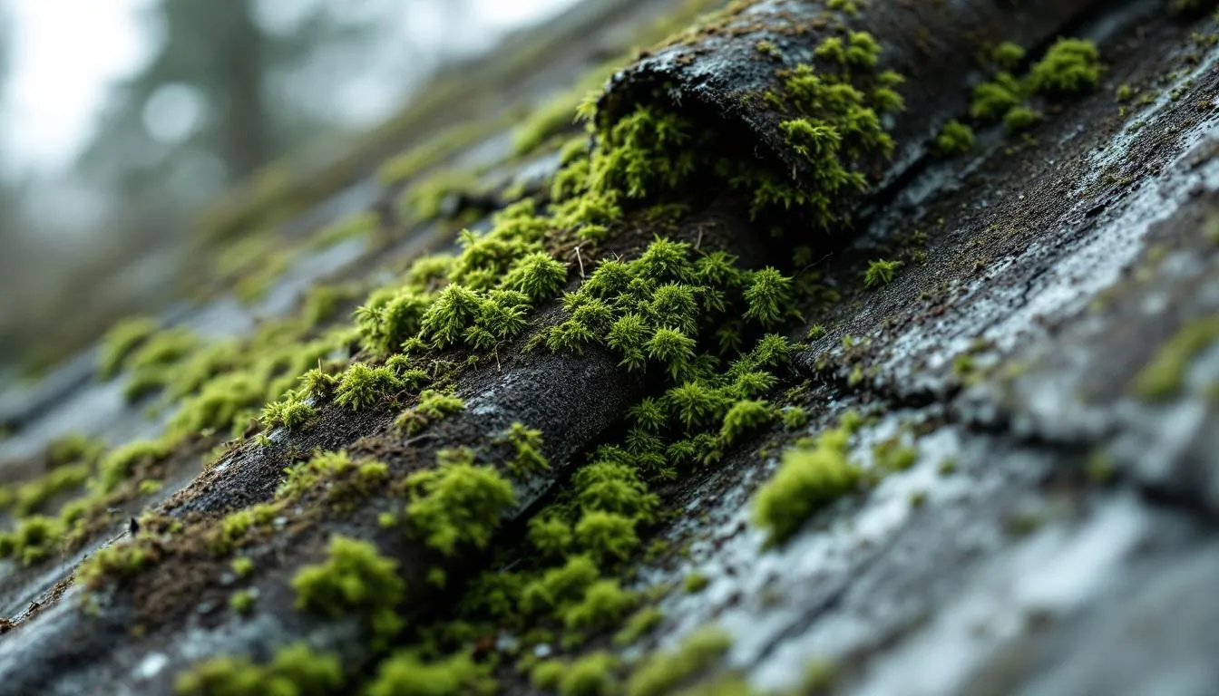 Moss and Algae Roof Growth in Nashville